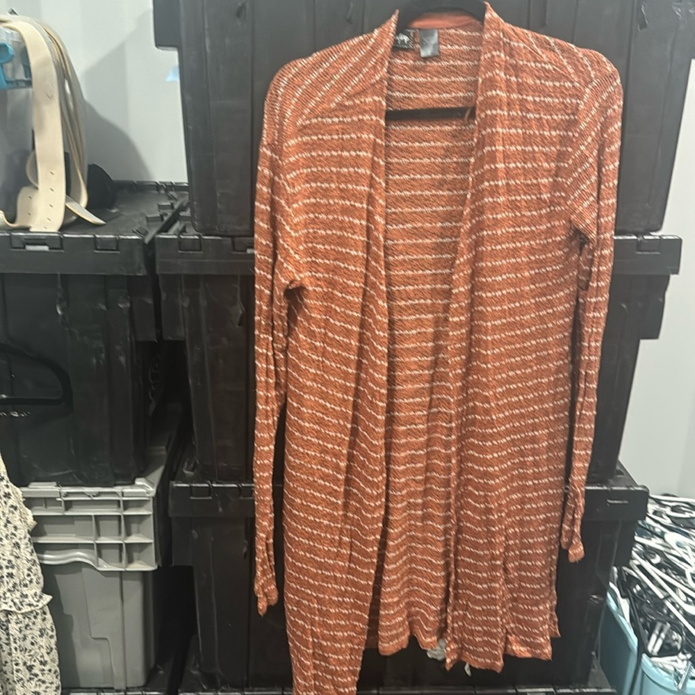 Daytrip stripes long cardigan